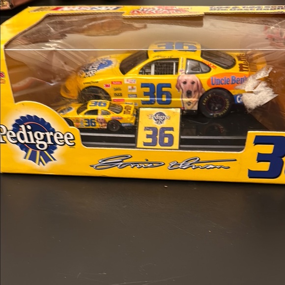 Yellow NASCAR Die-Cast Model Car with Sponsorship - Picture 1 of 5